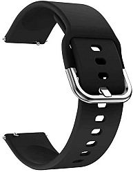 4wrist Szilikon szíj- fekete 20 mm