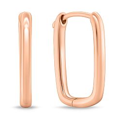 Brilio Silver Elegáns bronz fülbevaló EA764R
