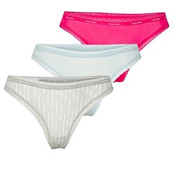 Calvin Klein 3 PACK - női tanga QD3802E-6VW XS