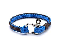 Cordell Kék paracord karkötő Omega Slim