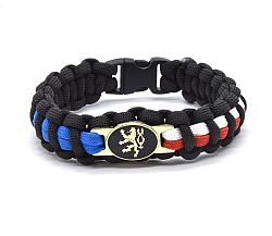 Cordell Stílusos paracord karkötő Büszke cseh