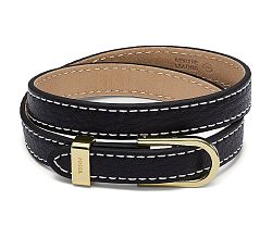 Fossil Dupla bőr karkötő Heritage JF04192710