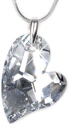 Levien Romantikus nyaklánc Heart D2Y Crystal
