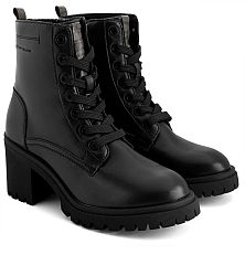 Tom Tailor Női bokacipő 6390440007 black 41