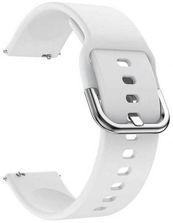 4wrist Szilikon szíj - Fehér 20 mm