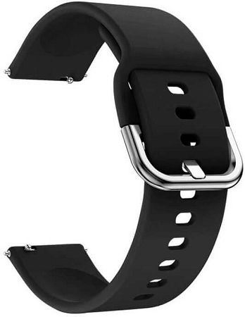 4wrist Szilikon szíj- fekete 20 mm