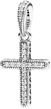 Pandora Ezüst kereszt medál 397571CZ